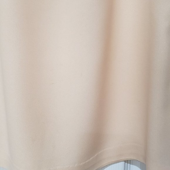 Vintage 1970s Peasant Shirt Gold Trim, Tassel Drawstrings, Small - Picture 7 of 8